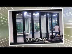 2mm Aluminium Double Glazed Premium Weatherproof Sliding Glass Doors 2.1m Height