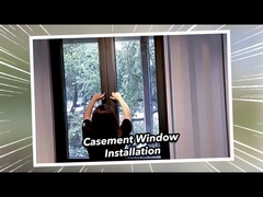 2mm Aluminium Double Glazed Premium Weatherproof Sliding Glass Doors 2.1m Height