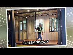 2mm Aluminium Double Glazed Premium Weatherproof Sliding Glass Doors 2.1m Height