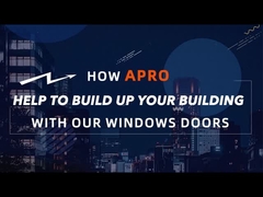 Customized Powder Coated Multi Functional Aluminum Folding Door With Silicone Sealant